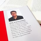Text: "Jens Wietschorke, geb. 1978, ist Kulturwissenschaftler..."  
Ein aufgeschlagenes Buch mit Biografie und Foto von Jens Wietschorke.