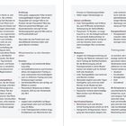 Texte: Schlaf, Ernährung, Wissenswertes zu den Gewebearten, Trainingsziele. Abschnitt über Schlaf und Fressverhalten von Pferden.