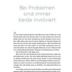 "Bei Problemen sind immer beide involviert." 
Text über Partnerschaftsprobleme und Therapie. Nummerierung: 10.
