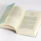 Offenes Buch, Seite mit "KAPITEL 3" und "SYLT, 2014", Text handelt von Madlin. Links ein türkisfarbener Buchumschlag.