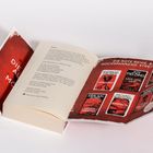 „Die rote Reihe. Blutrot. Hochspannend. Streng limitiert.“ zeigt Buchvorschläge auf rotem Hintergrund.