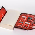 "Die rote Reihe. Blutrot. Hochspannend. Streng limitiert." Buch und Umschlag mit roten Buchcovern abgebildet.