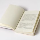 Eine offene Seite eines Buches zeigt Text in deutscher Sprache auf leicht vergilbtem Papier.