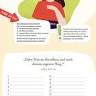 "Atempausen: Innehalten und Auftanken. Komm zur Ruhe. Januar. 'Habe Mut zu dir selbst, und such deinen eigenen Weg.' - Janusz Korczak."