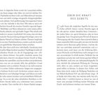 "ÜBER DIE KRAFT DES GEBETS" steht oben, mit Text über Gebet und spirituelle Rituale auf den Seiten 20 und 21.