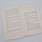 Links Text endet mit "280", rechts beginnt mit "11". Beige Seiten, schwarzer Text, zwei geöffnete Buchseiten.