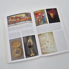 Links: "Der Horizont der persönlichen Freiheit." Rechts: "Der Horizont der Seele." Logos und Illustrationen.