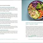 **Jetzt-koche-ich!-Hacks für den Alltag:** Tipps zum einfachen Kochen; z.B. Messer sichtbar lassen, Geruch als Appetitmacher nutzen.  
**Einfaches Prinzip statt kompliziertes Rezept: Basis + Gemüse + Eiweiß:** Fokus auf einfache Zutatenkombinationen.
