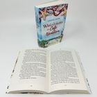Buchcover: "Winterträume im Café Nordstern" von Leonie Zenk. Geöffnetes Buch mit sichtbaren Seitenzahlen 190 und 191.