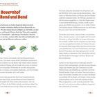 **Ein Bauernhof außer Rand und Band**

Text über Veränderungen auf einem Bauernhof in Knepp Wildland, England. Bilder von Insekten, Rehen, Schweinen und Rindern.