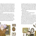 Text in Absätzen erzählt von Edgars Entdeckung in einem ungewöhnlich eingerichteten Haus. Illustration: Zwei Personen.