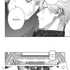 Zwei Personen nah beieinander. Text: "Mach dich mal darauf gefasst... Master." Darunter ein Kronleuchter, Texte: "Kabukicho", "CLUB des ROIS!!!"