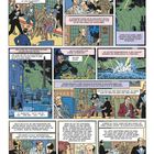 Comic mit Texten. Eine Person erleidet einen Schwächeanfall, andere leisten Hilfe. Draußen stürzt etwas wie ein Meteor ab.