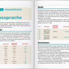 "Französisch Aussprache. Vokale: a, ä, e, i, o, ö, ü. Nasale: om, on, ãm, äng. Konsonanten: h, l."