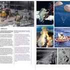 1969 - APOLLO 11. Der Text beschreibt die erste bemannte Mondlandung der NASA und ihre historische Bedeutung.