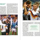 HAMBURG, ROTTERDAM, MAILAND – STATIONEN EINER HÄSSLICHEN RIVALITÄT. Rudi Völler nach dem WM-Titelgewinn am 8. Juli 1990 in Rom.