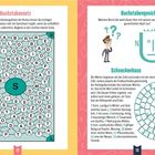 Buchstabennetz: Suche Kreise für ein Sprichwort mit "S" im Zentrum.  
Buchstabengesicht: Beruf erraten, Kopf aus Buchstaben.  
Schneckenhaus: Wörterspiel mit Beschreibung.