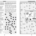 Text: Quizrätsel mit Fragen, z.B. "Für glückliche Menschen hängt der Himmel sprichwörtlich voller...". Schwedenkreuzworträtsel mit Tierquiz – "Welches dieser Tiere gehört nicht zu den Insekten?"