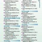 Interessenverzeichnis: Informationen zu Pforzheim, Dobel, Bad Herrenalb. Enthalten sind wichtige Telefonnummern und Adressen.