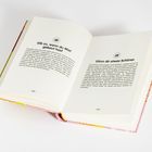 Offenes Buch: Links steht "Gib zu, wenn du Mist gebaut hast", rechts "Gönn dir etwas Schönes". Seitenzahlen 66, 67.