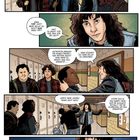 Ein Comic mit drei Jugendlichen in einem Schulflur. Sie diskutieren über Angst und den Sinn von Tipps im Leben.