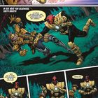 Nahe Deadwood, South Dakota. Ein gelber maskierter Held schlägt einen anderen. Dialog: "Ich weiß, dass du...".