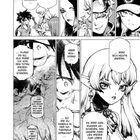 Dialoge in einem Manga, viele Charaktere in schwarzen und weißen Panels, eine Baseballkappe mit "CLARKE".