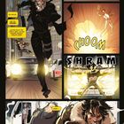Texte: "New York City, Upper East Side"; "Irgendwann... Bill Branscome. Ex-Spion."; Explosion und Flucht in einer Comic-Szene.