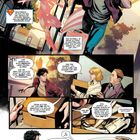Comic: Ein junger Mann in rotem Superman-Anzug fliegt, zieht sich schnell um. Gespräche mit Großeltern über ein Paket und eine Hologramm-Drohne.