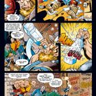 Comic mit trinkendem Mann, zerbrochener Flasche und Sprüchen an der Wand. Diskussion über Freiheit und Streitereien.