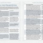 **Tempel und Grabstätten**  
Heilige Stätten sind Orte der Einkehr und Verehrung mit besonderen Merkmalen. Tabellen geben Details zu Namen und Beschreibung.