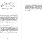 Kapitel 3 - Grace, 3°C. Zwei Seiten voller Text. Pflanzenornament oberhalb des Kapiteltitels. Unten Seitenzahl 12.