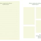 Linke Seite: "Meine eindrucksvollsten Erfahrungen" mit Linien. Rechte Seite: Drei leere Felder und Text unten.