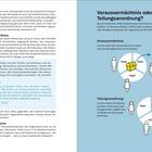 Vorausvermächtnis oder Teilungsanordnung? Erklärung zu Erbteil und Vermächtnis mit Illustrationen von Erben und Nachlass.