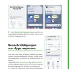 Kurze Benachrichtigungen aktivieren das Display im gesperrten Modus. Siehe Screenshot-Anleitung zur Anpassung.