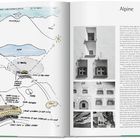 03-MAR-2004 15:37 FROM LORD FOSTER'S OFFICE TO ST MORITZ. Links eine bunte Skizze, rechts Text und Schwarz-Weiß-Fotos.