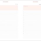 Zwei Kalenderseiten für den 30. Dezember (Mittwoch) und 31. Dezember (Silvester, Donnerstag), 53. Woche. Enthalten Notizlinien.