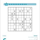Kalender: 6. Januar, Mittwoch, Heilige Drei Könige. Sudoku-Rätsel, Schwierigkeitsgrad 10 Sterne.
