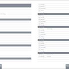 Kalender für Januar und Februar 2028 mit hervorgehobenen Sonntagen und Feiertagen wie Heilige Drei Könige, Valentinstag.