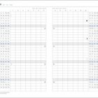 Kalender für Juni, zeigt Wochentage in Deutsch, Englisch, Französisch, Italienisch. Enthält wichtige Daten: 2., 21. Juni.