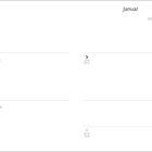 Kalenderansicht für Januar: Woche 2. Montag 11, Dienstag 12, Mittwoch 13, Donnerstag 14, Freitag 15, Samstag 16, Sonntag 17.