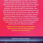 Ein luxuriöses Anwesen, vier Frauen mit Geheimnissen, tödlicher Sturz von Balkon, Fragen um Mordmotiv entfalten sich im Text.