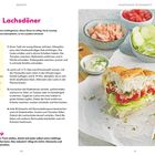 Lachsdöner Rezept mit Zutatenliste, Zubereitungsschritten und einem Kindertipp. Bild zeigt belegtes Brot mit frischen Zutaten.