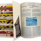 Seite 148, oben: "Cities/Cidades". Seite 149: Interview von Ben Luke mit Christian Marclay. Links bunte, diagonale Linien.