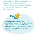 Blackpink, K-Pop-Band seit 2016, Hits: "Whistle", "How You Like That", "Shutdown". Mitglieder: Jennie, Rosé, Lisa, Jisoo.