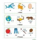 "Lösung: HI + TZ + E = Hitze; WE + TT + ER = Wetter; FL + OS + SE + N = Flossen; Seite 19."