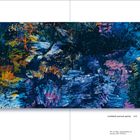 "(untitled) scarred spirits 2025. Öl, Ölkreide und Graphit auf Leinwand, 220 x 500 cm." Abstrakte Malerei mit dynamischen Farben.