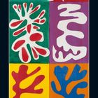 Kalenderblatt für Juni 2027, unter einem abstrakten Kunstwerk in sechs farbenfrohen Rechtecken.