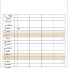 Kalender für Juni 2027. Tage und Wochentage aufgelistet, Sonntag farblich hervorgehoben. Enthält einige Kreise.