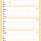 Kalender für Juni 2027. Doodle-Stil mit Blumen, Häusern, und Tieren. Platz für Notizen unten.